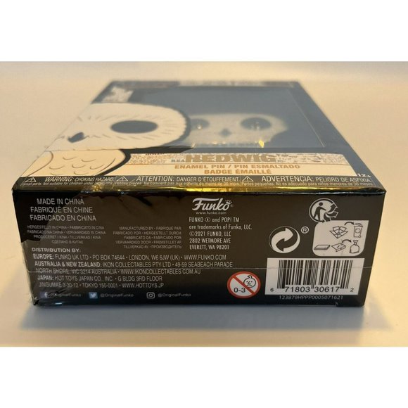 Funko Pop Harry Potter Pins NIB Set Of 3 Hermione Dumbledore Hedwig - Picture 7 of 9